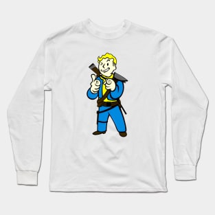 Vault Boy Retro Hero Long Sleeve T-Shirt